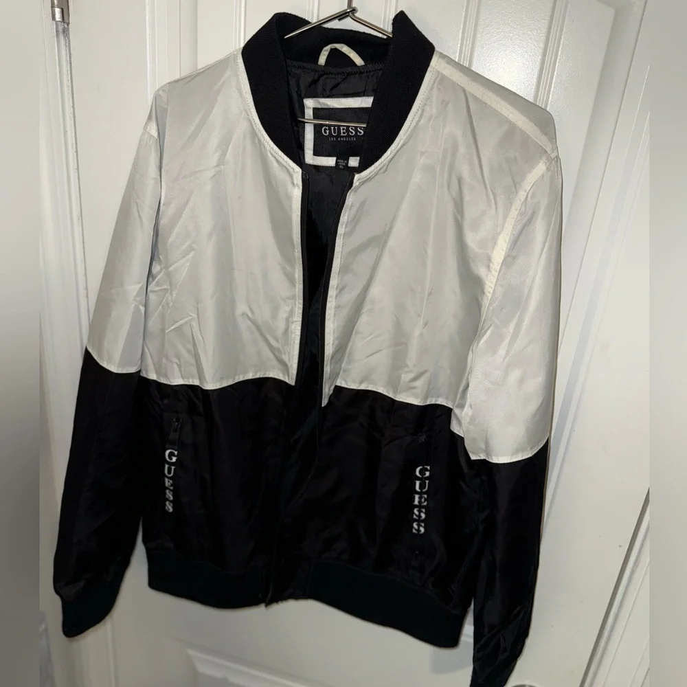 Guess Los Angeles Men’s Bomber Jacket Sz XL